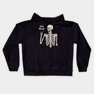 Old Skeleton Kids Hoodie